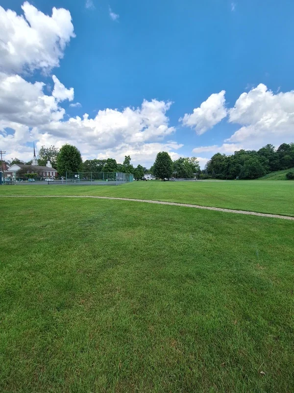 Open green space at Franklin Village Park