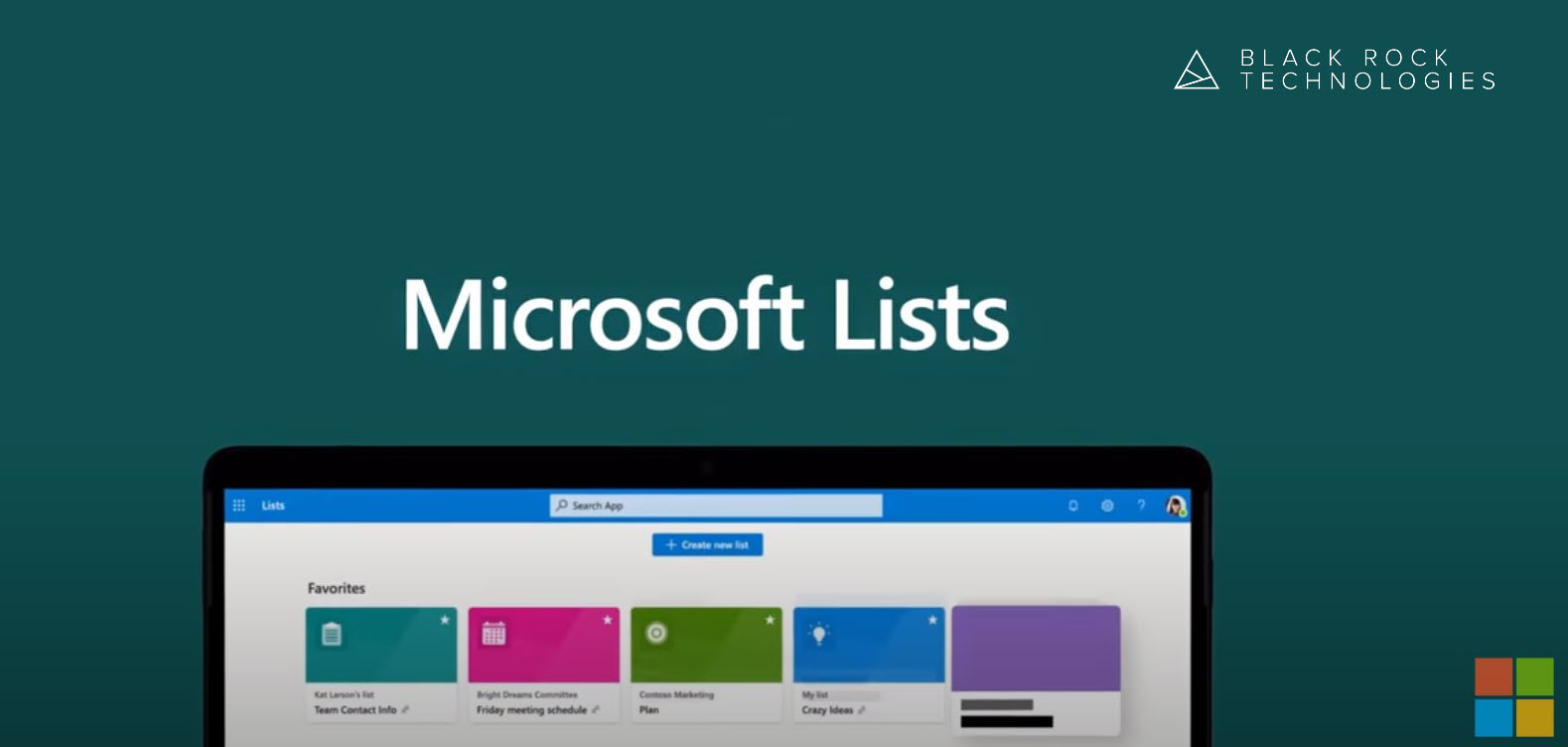 Microsoft lists