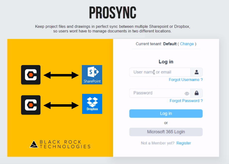 Prosync Screenshot